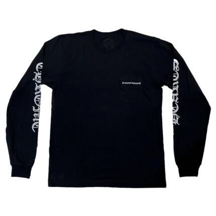 Chrome Hearts Cemetery Cross Tire Tracks L-S Sweatshirt