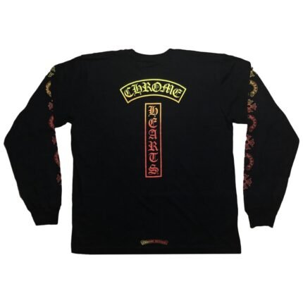 Chrome Hearts Gradient Logo L-S Sweatshirt