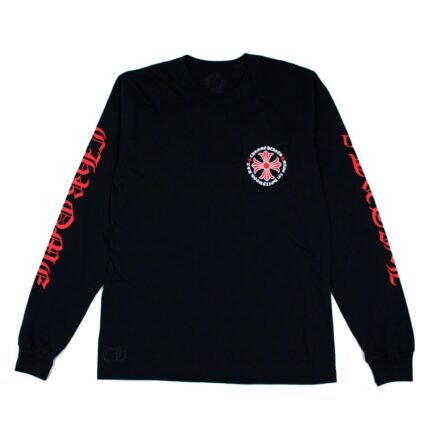 Chrome Hearts Made In Hollywood Plus Cross L-S Sweatshirt