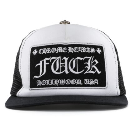 Chrome Hearts FUCK Hollywood Trucker Hat