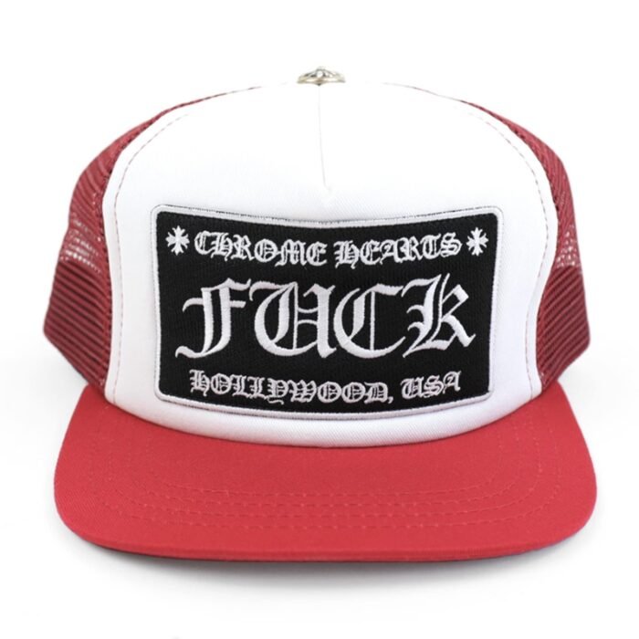 Chrome Hearts FUCK Hollywood Trucker Hat